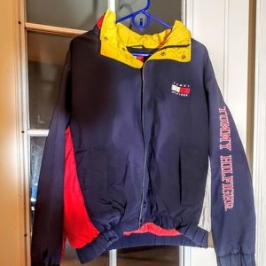 Vintage Tommy Hilfiger RedWhite and Blue jacket